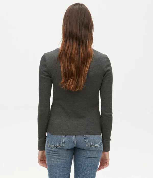 Michael Stars Paula Thermal Tee- T-Shirts | Loungewear