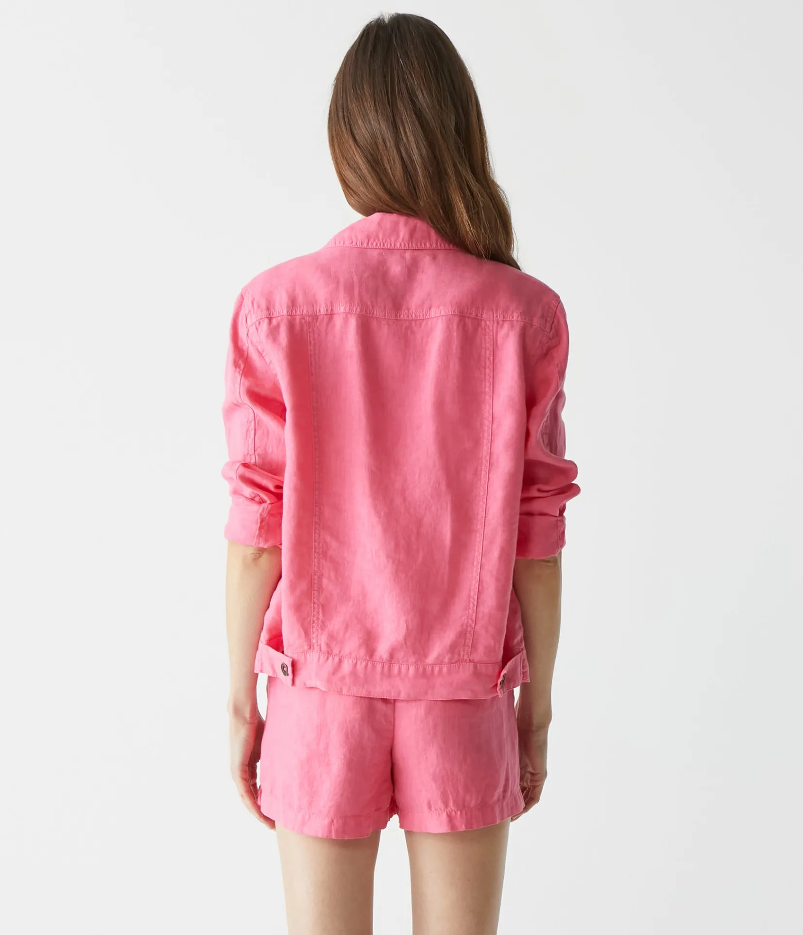 paulette_linen_short_15.webp Michael Stars Paulette Linen Short- Pants, Shorts & Skirts