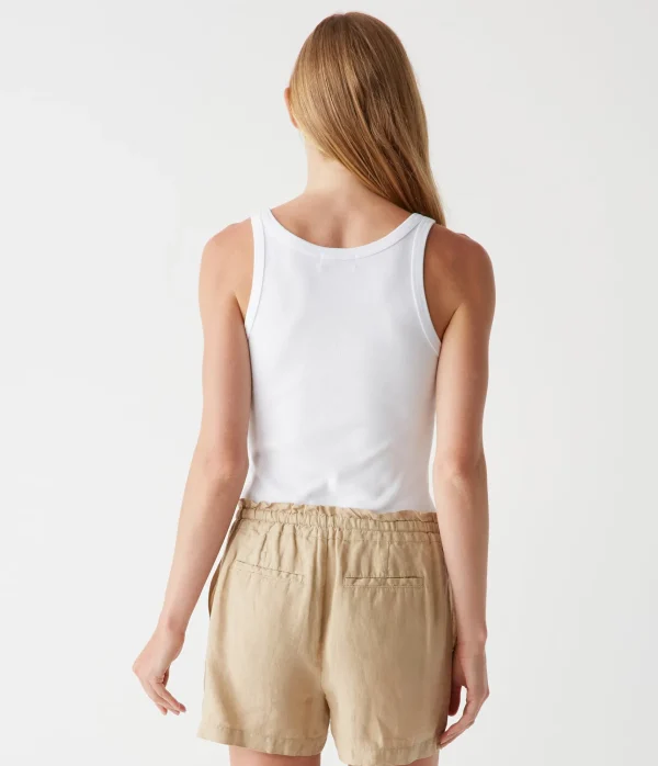 Michael Stars Paulette Linen Short- Pants, Shorts & Skirts