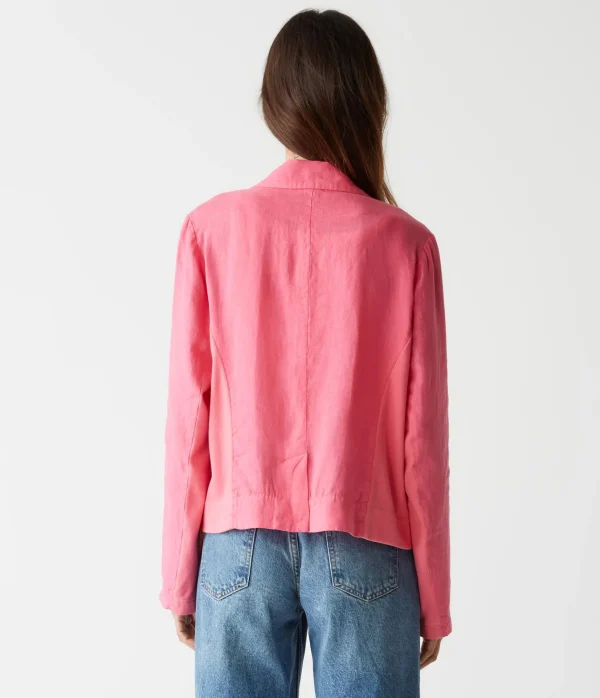 Michael Stars Pearson Linen Blazer- Blazers, Jackets & Outerwear