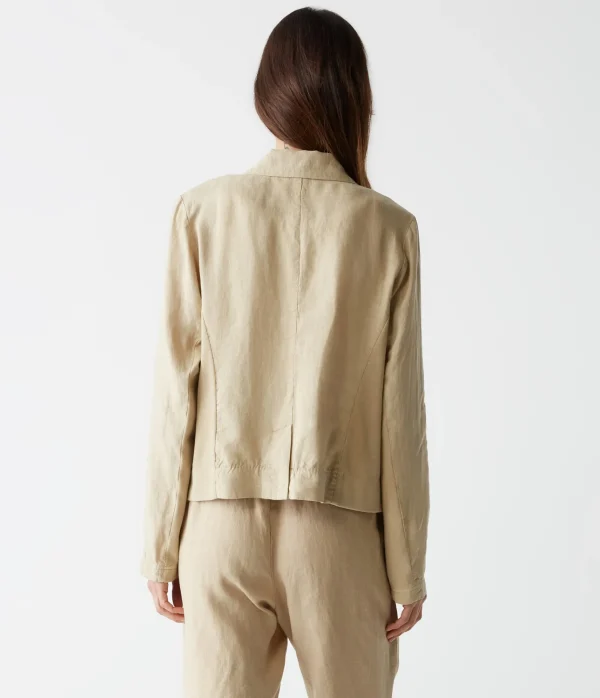 Michael Stars Pearson Linen Blazer- Blazers, Jackets & Outerwear