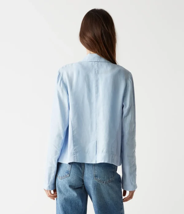 Michael Stars Pearson Linen Blazer- Blazers, Jackets & Outerwear