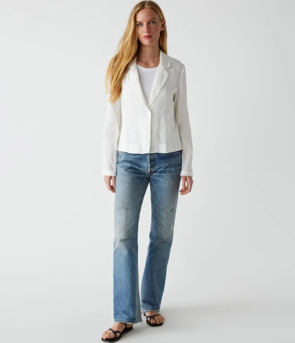 Michael Stars Pearson Linen Blazer- Blazers, Jackets & Outerwear