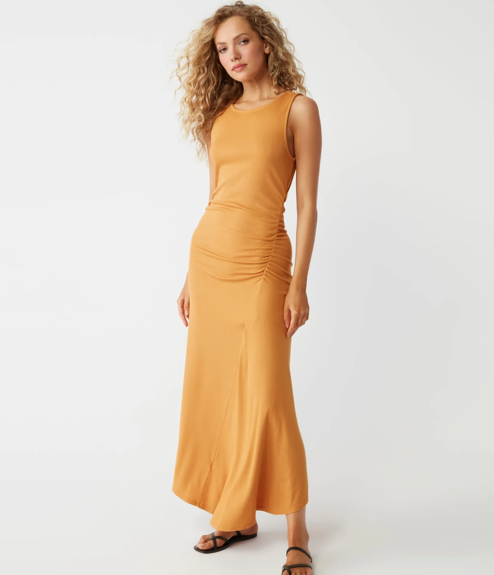 perez_asymmetrical_dress_10.webp Michael Stars Perez Asymmetrical Dress- Dresses | Midi Dresses