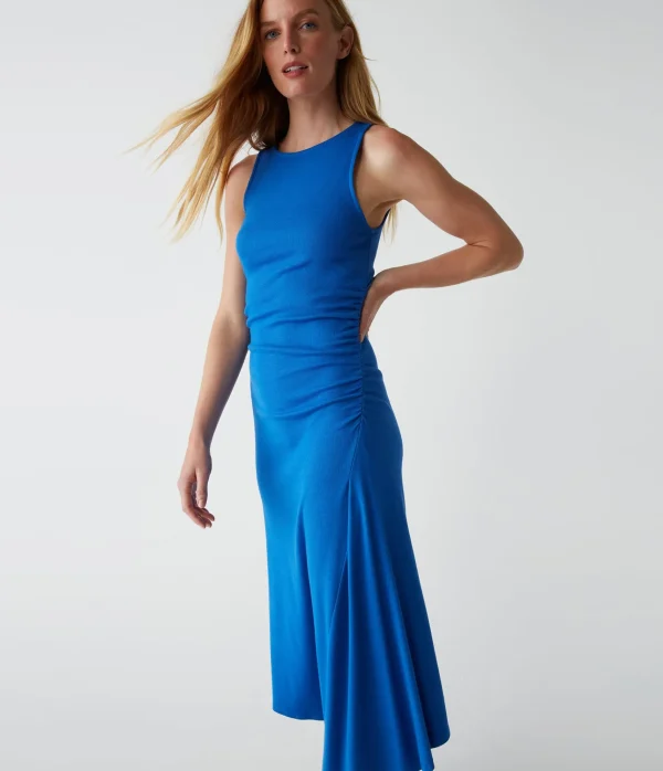 Michael Stars Perez Asymmetrical Dress- Dresses | Midi Dresses