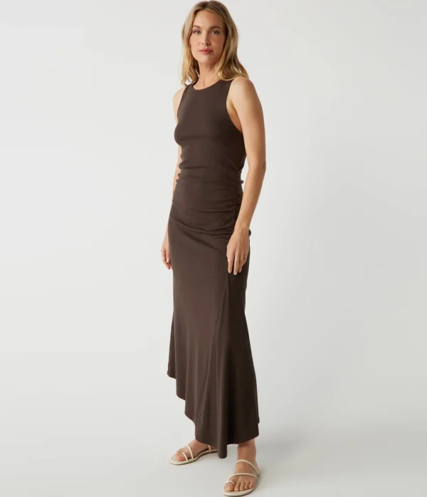 Michael Stars Perez Asymmetrical Dress- Dresses | Midi Dresses