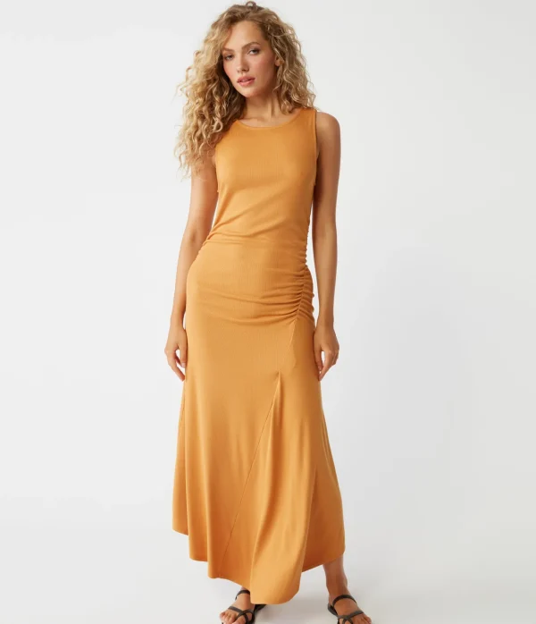 Michael Stars Perez Asymmetrical Dress- Dresses | Midi Dresses