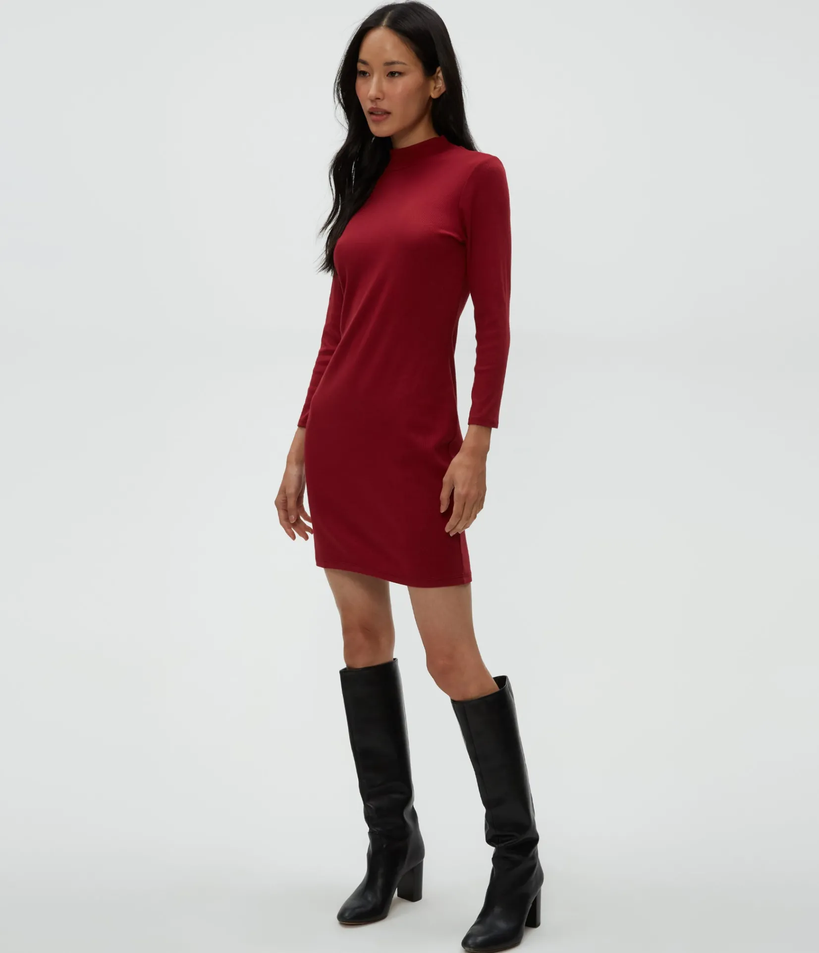 petite_maggie_mini_dress_2.webp Michael Stars Petite Maggie Mini Dress- Dresses | Mini Dresses