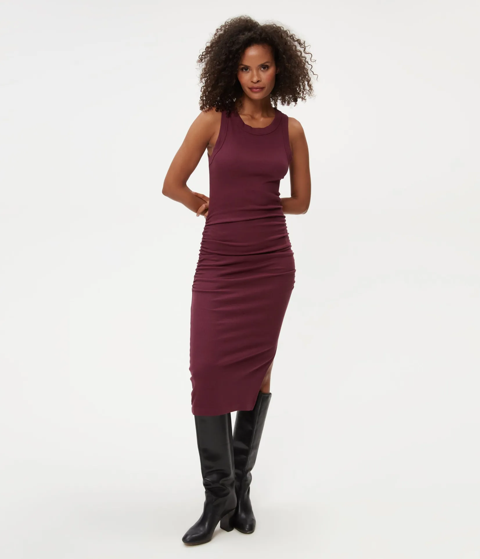 petite_wren_midi_dress_20.webp Michael Stars Petite Wren Midi Dress- Dresses | Midi Dresses