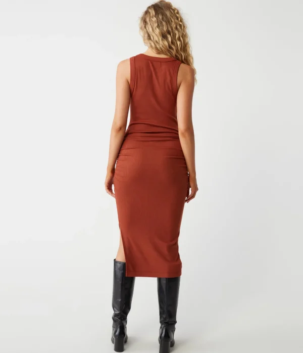 Michael Stars Petite Wren Midi Dress- Dresses | Midi Dresses