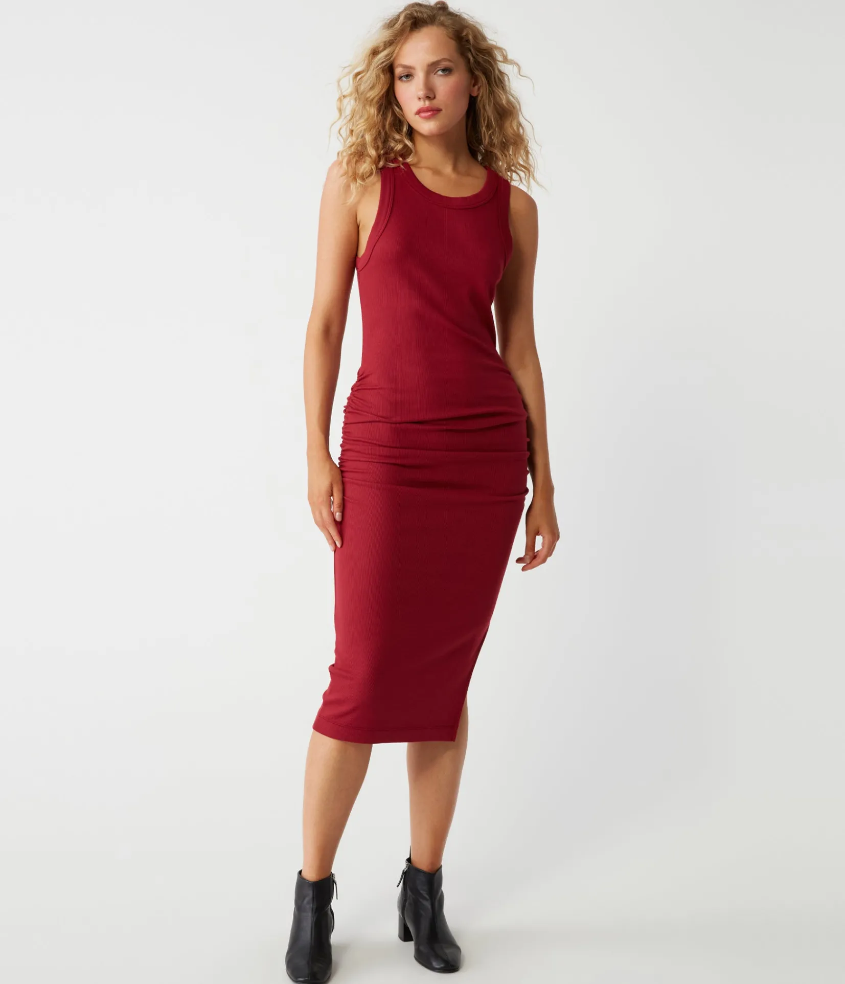petite_wren_midi_dress_33.webp Michael Stars Petite Wren Midi Dress- Dresses | Midi Dresses