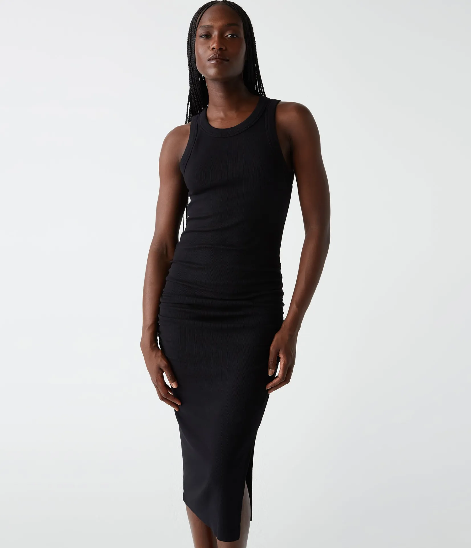 petite_wren_midi_dress_4.webp Michael Stars Petite Wren Midi Dress- Dresses | Midi Dresses
