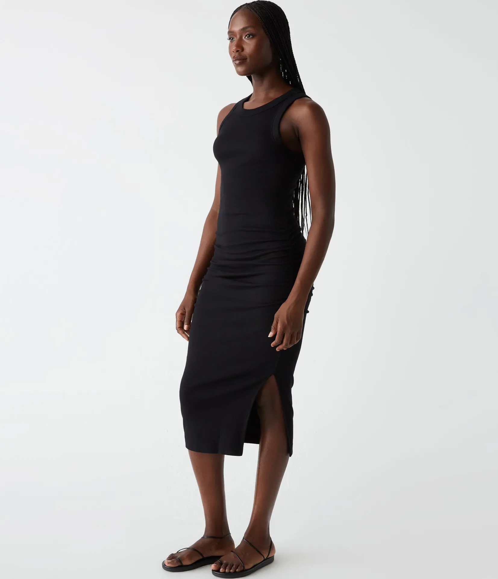 petite_wren_midi_dress_6.webp Michael Stars Petite Wren Midi Dress- Dresses | Midi Dresses