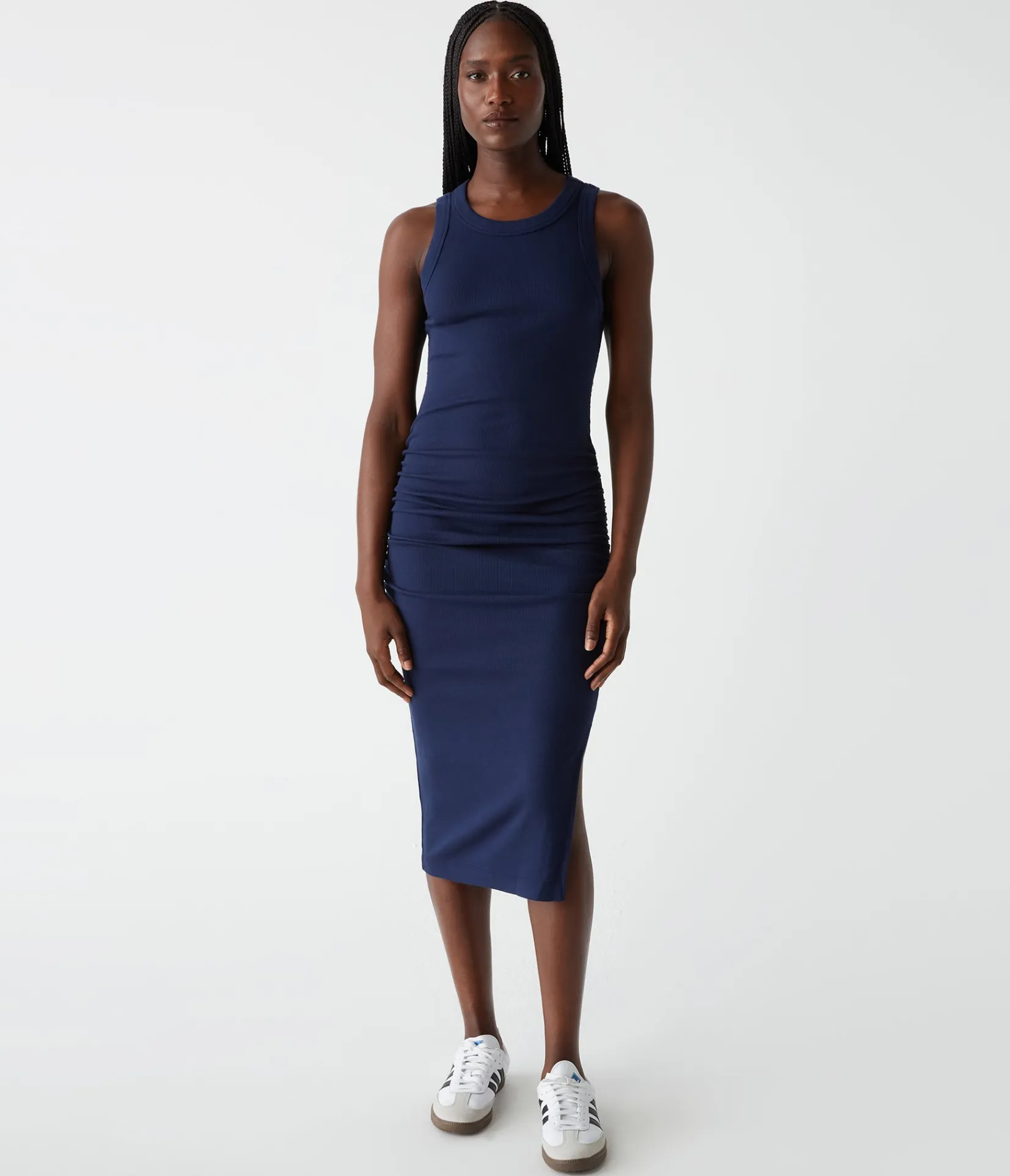 petite_wren_midi_dress_8.webp Michael Stars Petite Wren Midi Dress- Dresses | Midi Dresses