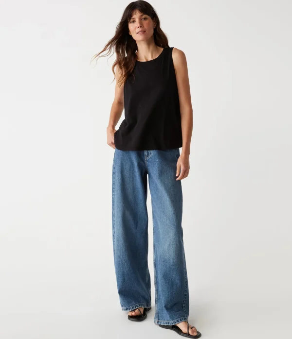Michael Stars Pico Tank- Tank Tops | Supima Cotton T-Shirts