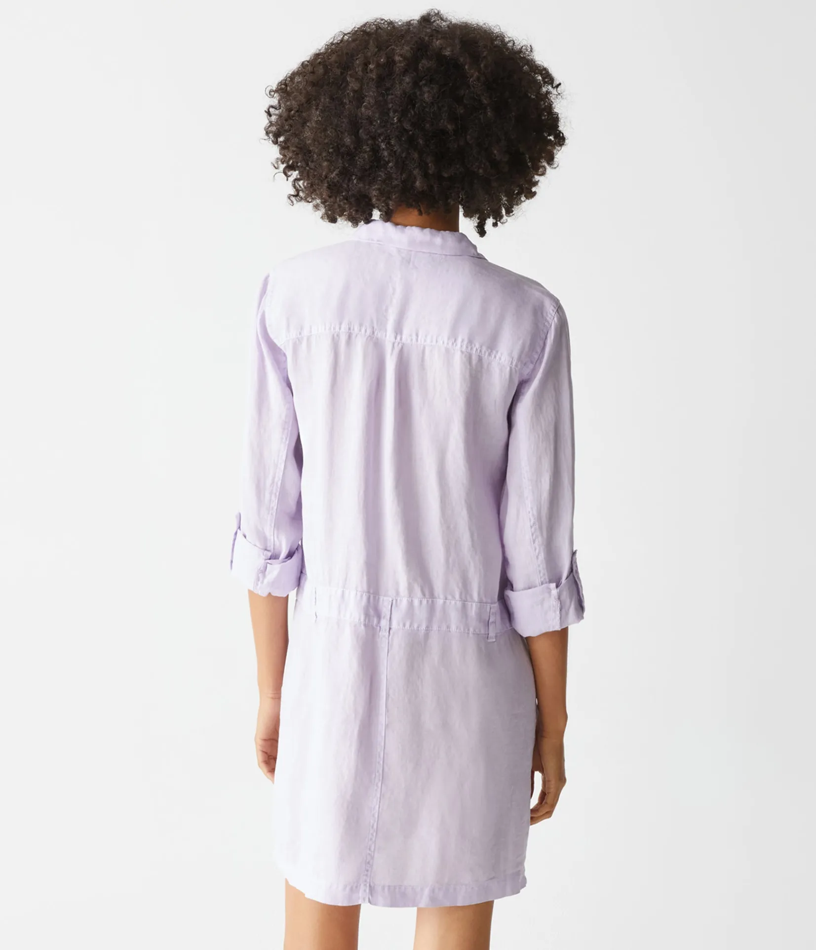 pilar_linen_shirt_dress_27.webp Michael Stars Pilar Linen Shirt Dress- Dresses | Mini Dresses