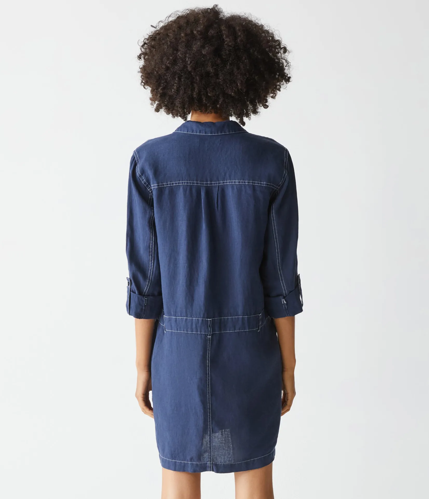 pilar_linen_shirt_dress_35.webp Michael Stars Pilar Linen Shirt Dress- Dresses | Mini Dresses