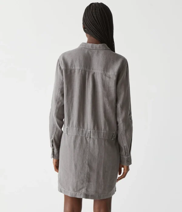 Michael Stars Pilar Linen Shirt Dress- Dresses | Mini Dresses