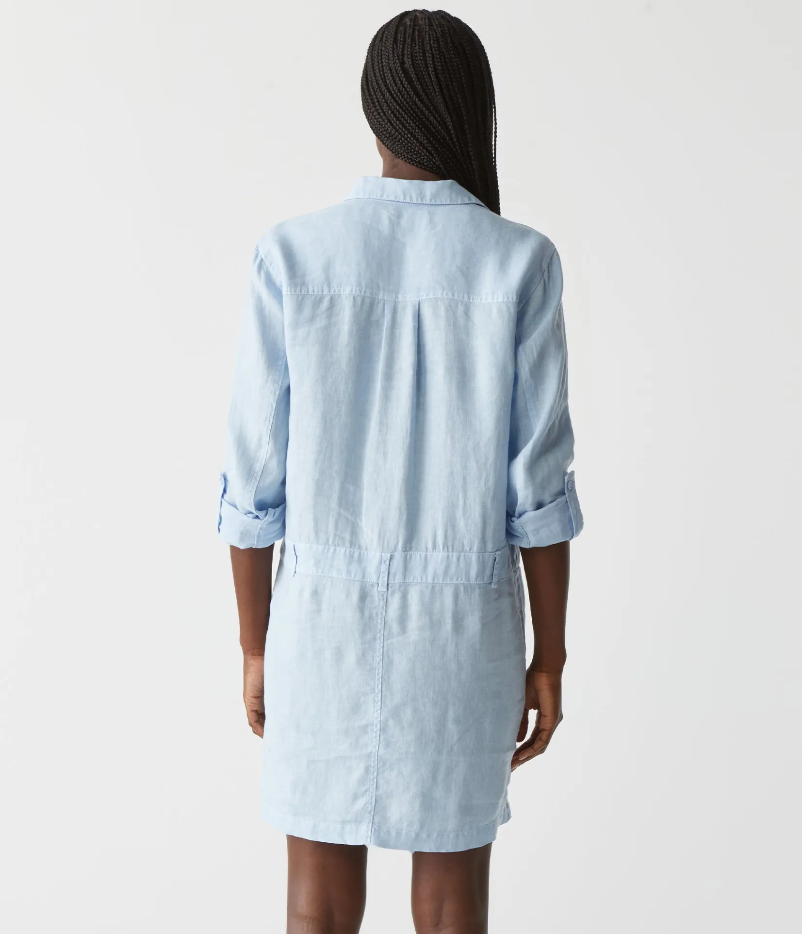 pilar_linen_shirt_dress_56.webp Michael Stars Pilar Linen Shirt Dress- Dresses | Mini Dresses