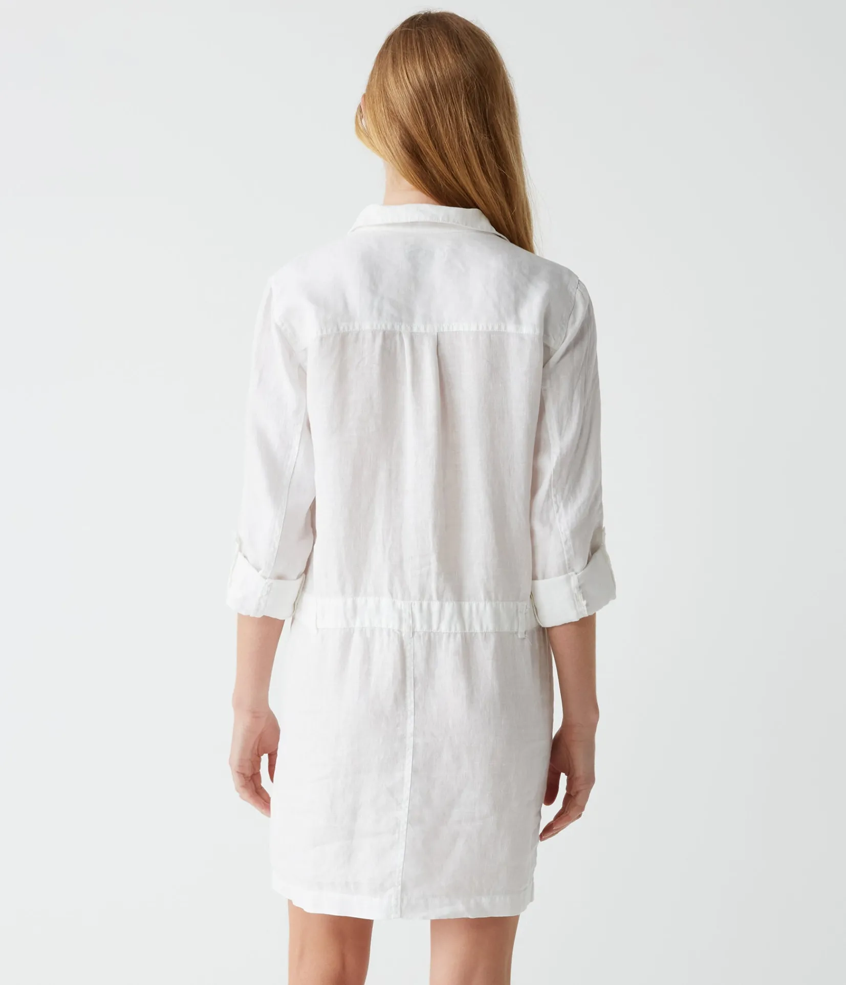 pilar_linen_shirt_dress_7.webp Michael Stars Pilar Linen Shirt Dress- Dresses | Mini Dresses
