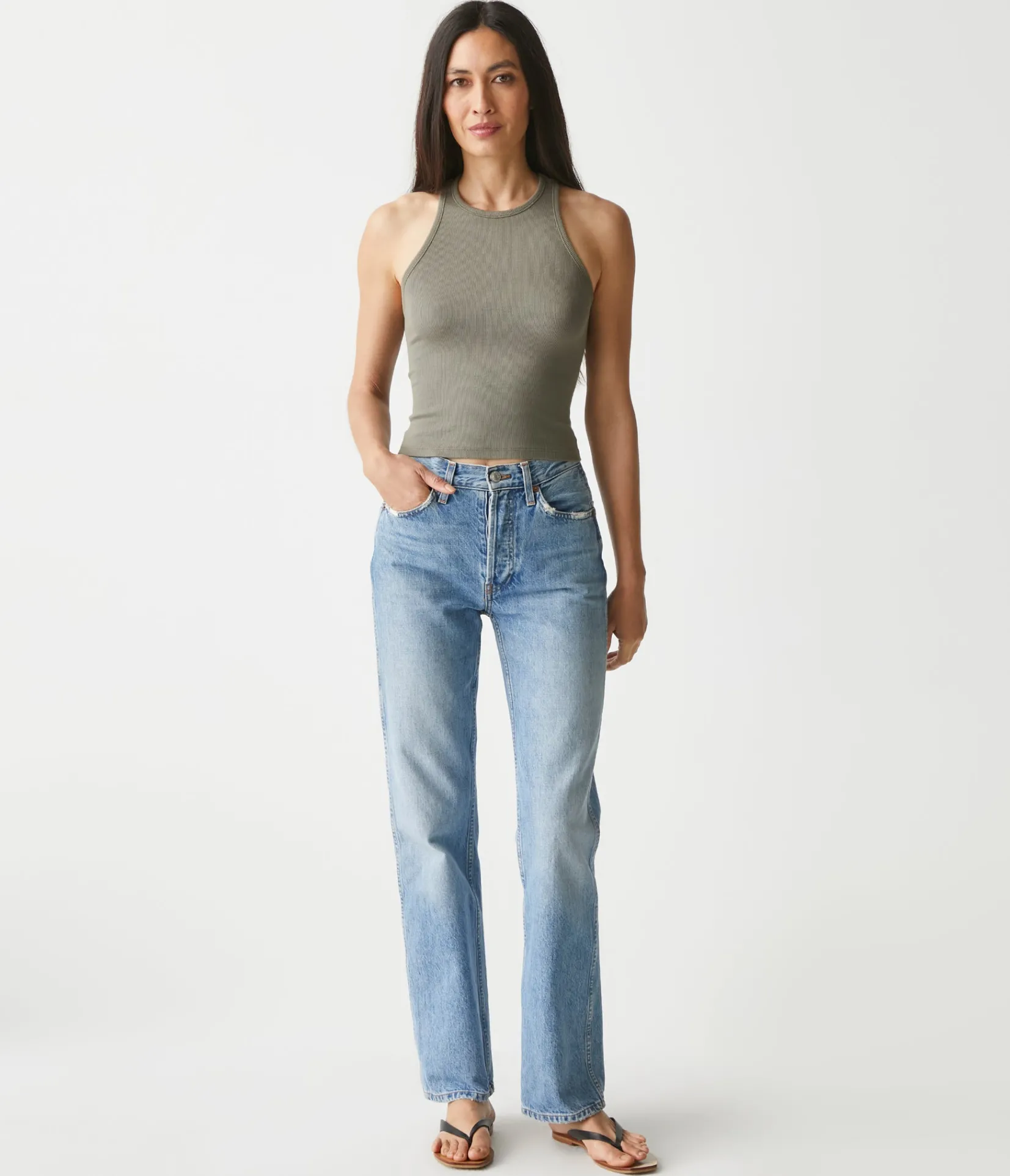 pina_ribbed_halter_tank_59.webp Michael Stars Pina Ribbed Halter Tank- Tank Tops | Ultra Rib T-Shirts