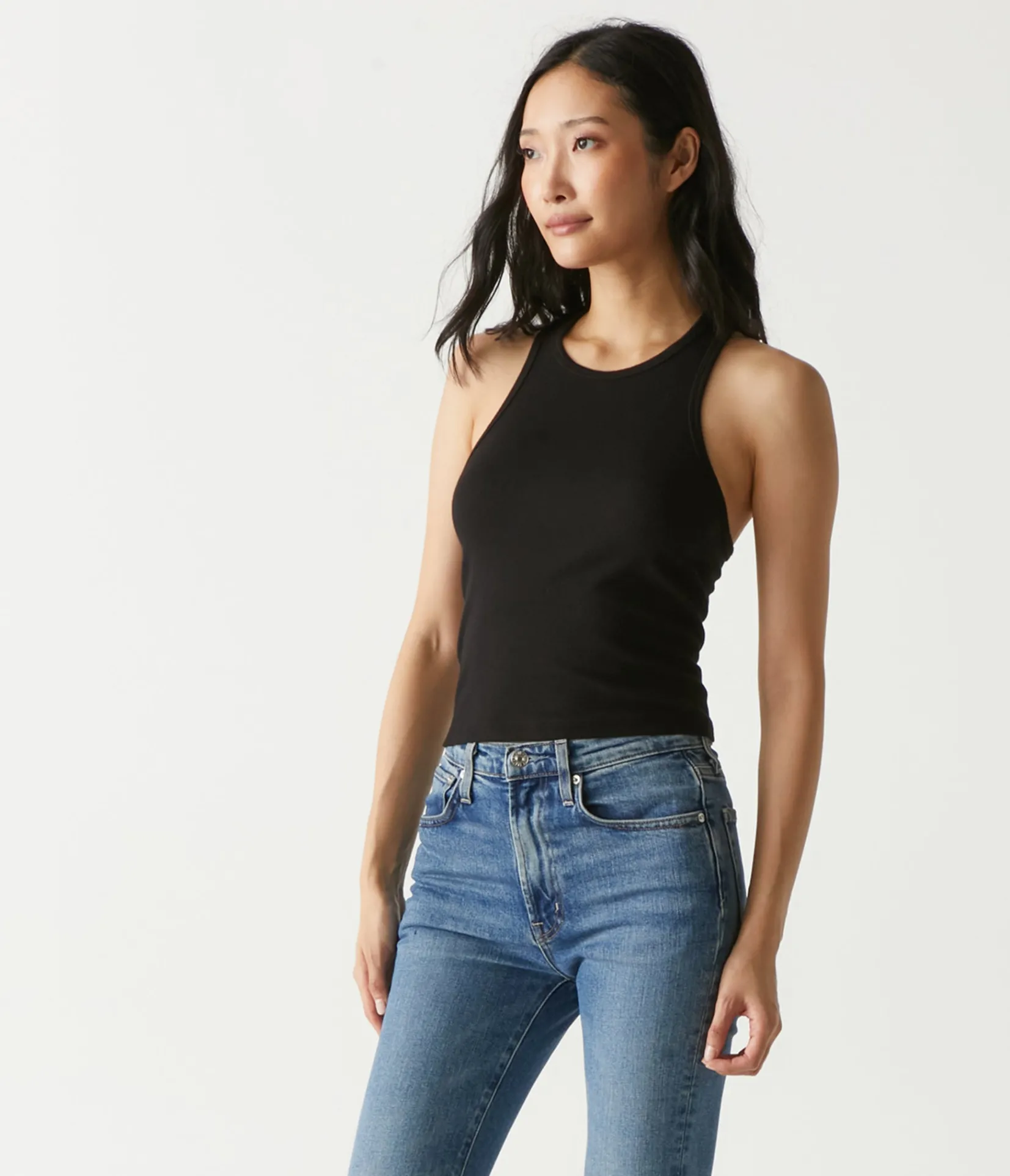 pina_ribbed_halter_tank_68.webp Michael Stars Pina Ribbed Halter Tank- Tank Tops | Ultra Rib T-Shirts