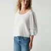 Michael Stars Pruitt Balloon Sleeve Top- Tops, Blouses & Shirts