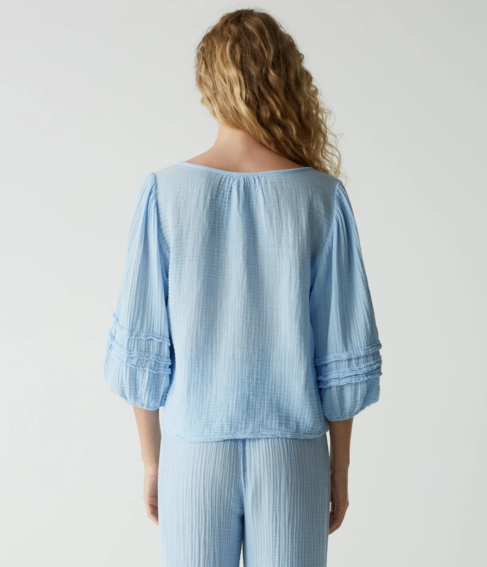 pruitt_balloon_sleeve_top_11.webp Michael Stars Pruitt Balloon Sleeve Top- Tops, Blouses & Shirts