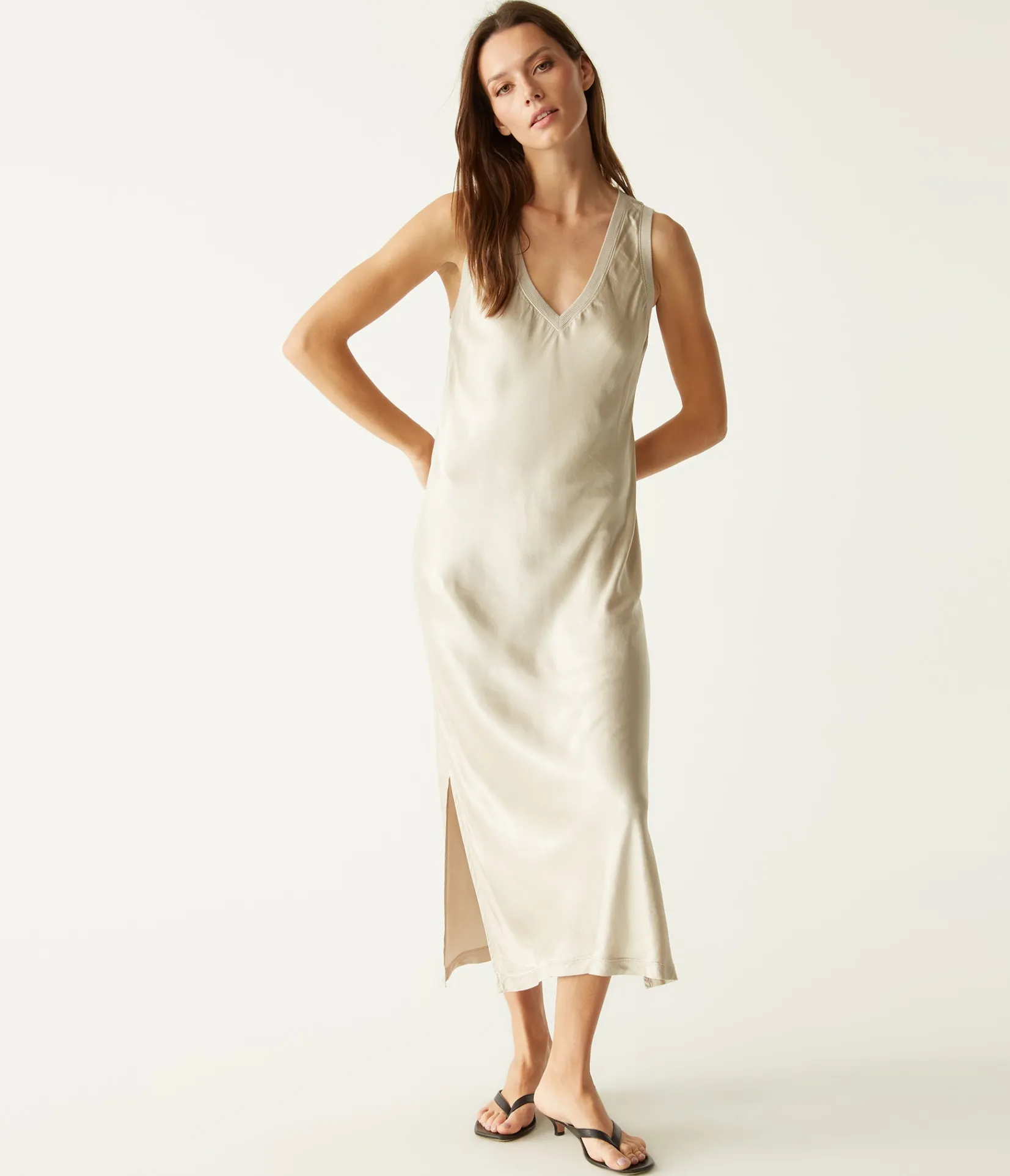 randi_satin_midi_dress_29.webp Michael Stars Randi Satin Midi Dress- Dresses | Midi Dresses