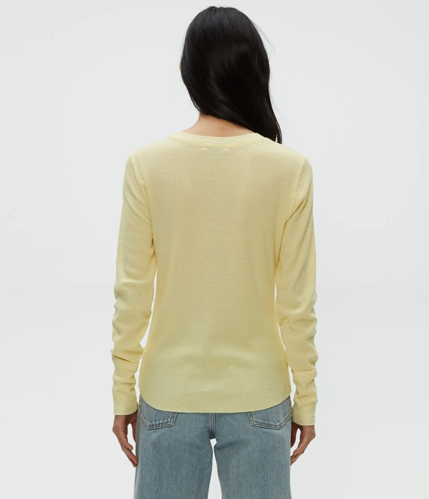 regan_thermal_henley_tee_36.webp Michael Stars Regan Thermal Henley Tee- T-Shirts | Loungewear