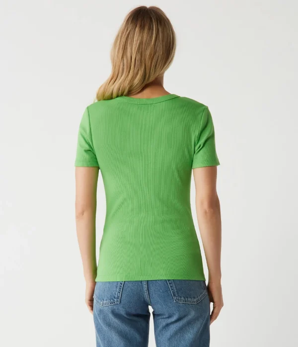 Michael Stars Rico Crew Neck Tee- T-Shirts | Ultra Rib T-Shirts