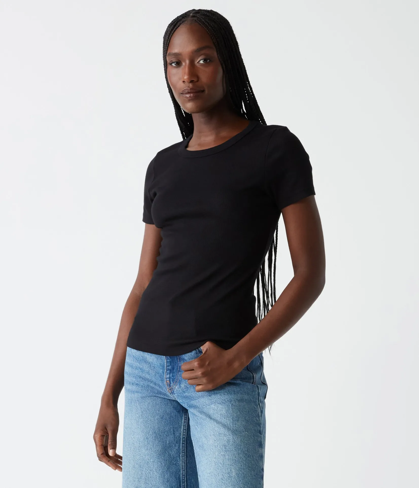 rico_crew_neck_tee_6.webp Michael Stars Rico Crew Neck Tee- T-Shirts | Ultra Rib T-Shirts