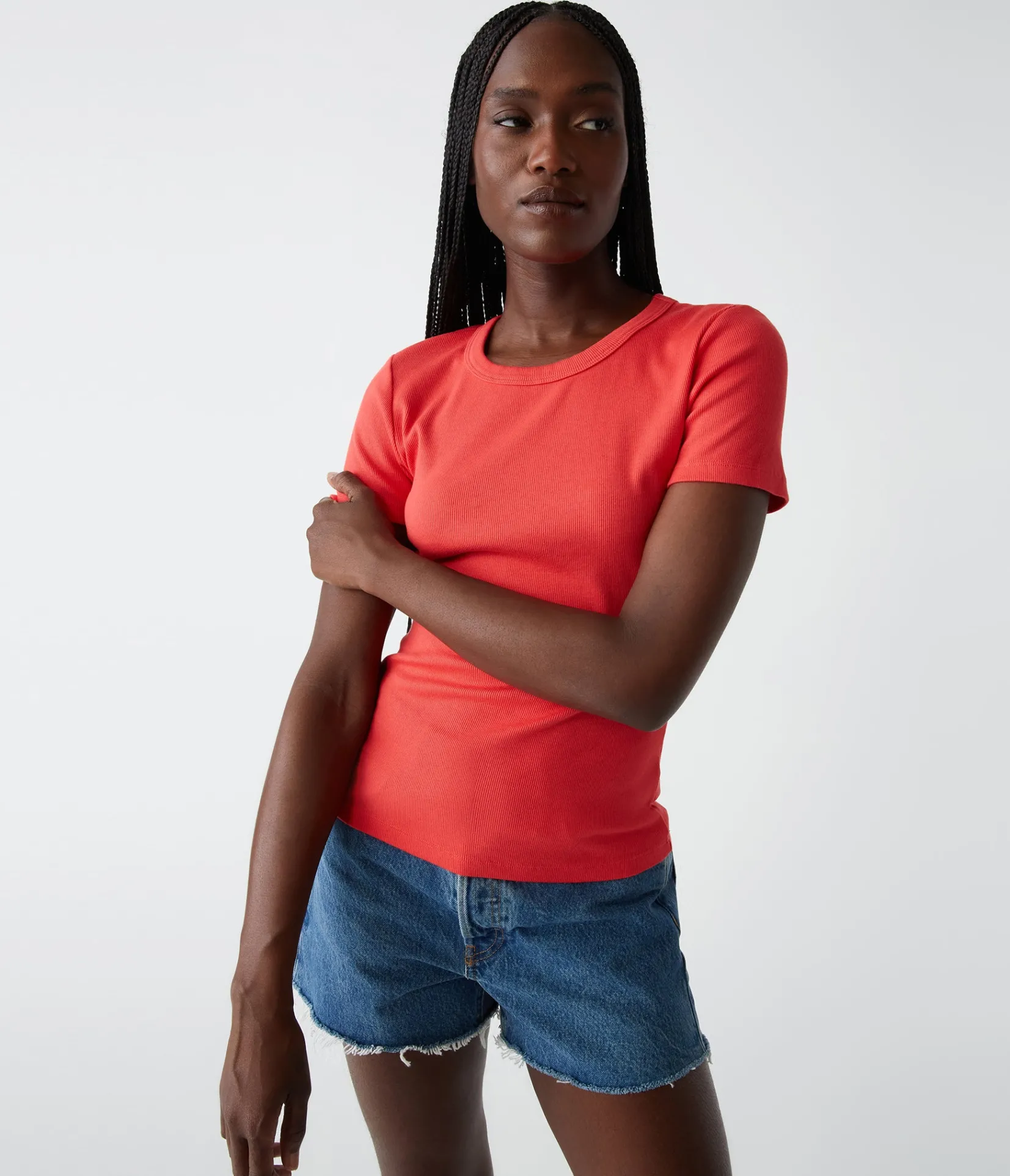 rico_crew_neck_tee_72.webp Michael Stars Rico Crew Neck Tee- T-Shirts | Ultra Rib T-Shirts