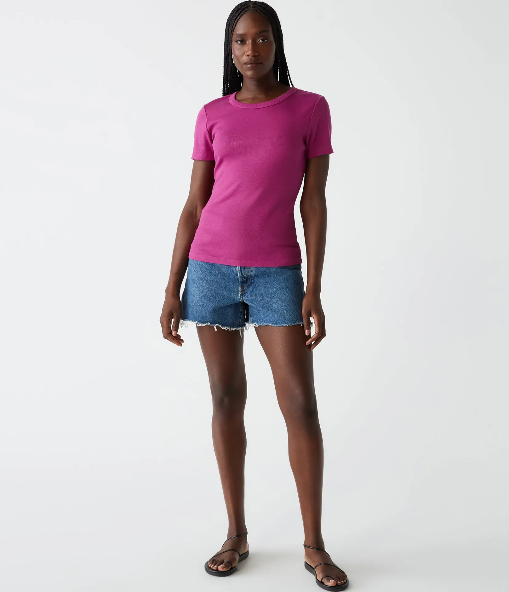 rico_crew_neck_tee_77.webp Michael Stars Rico Crew Neck Tee- T-Shirts | Ultra Rib T-Shirts