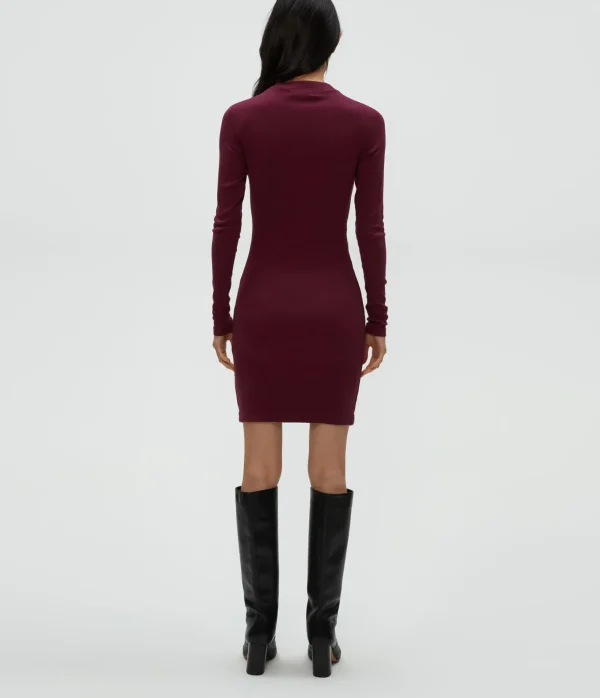 Michael Stars Romi Ruched Front Dress- Dresses | Mini Dresses