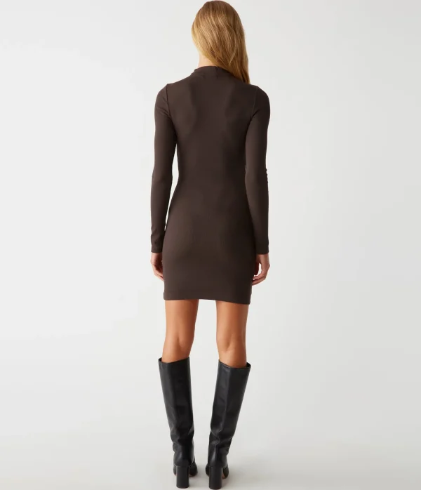 Michael Stars Romi Ruched Front Dress- Dresses | Mini Dresses