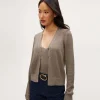 Michael Stars Ruiz Metallic Cardigan- Sweaters & Cardigans