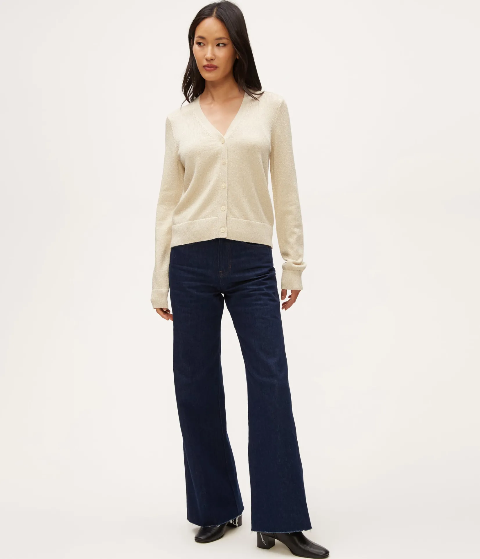 ruiz_metallic_cardigan_6.webp Michael Stars Ruiz Metallic Cardigan- Sweaters & Cardigans