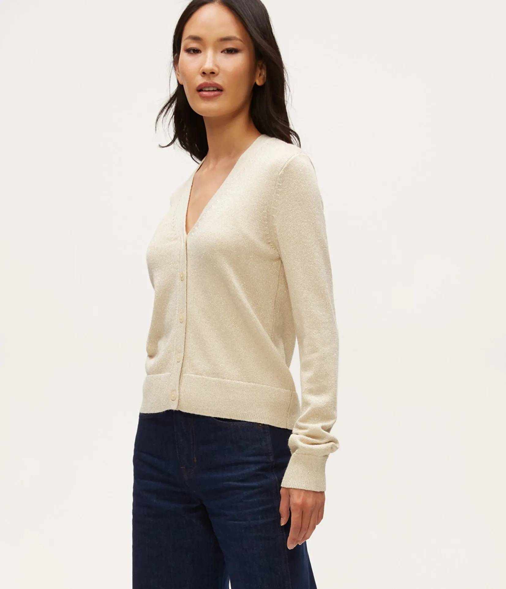 ruiz_metallic_cardigan_7.webp Michael Stars Ruiz Metallic Cardigan- Sweaters & Cardigans