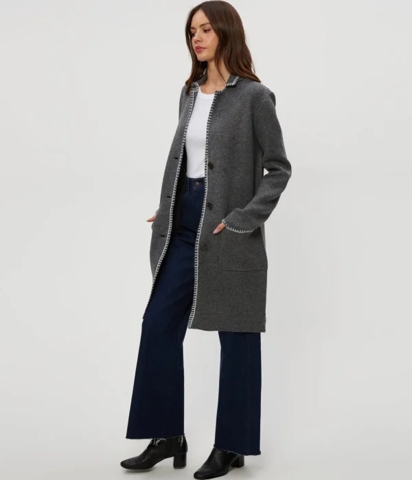 Michael Stars Rumi Coatigan- Blazers, Jackets & Outerwear | Sweaters & Cardigans