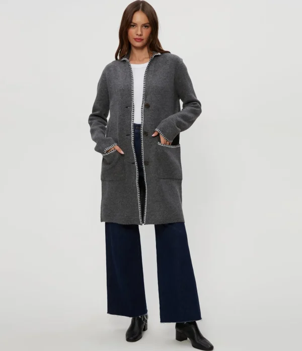 Michael Stars Rumi Coatigan- Blazers, Jackets & Outerwear | Sweaters & Cardigans