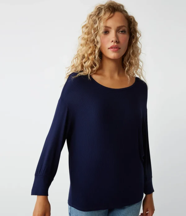 Michael Stars Russo Relaxed Fit Top- T-Shirts