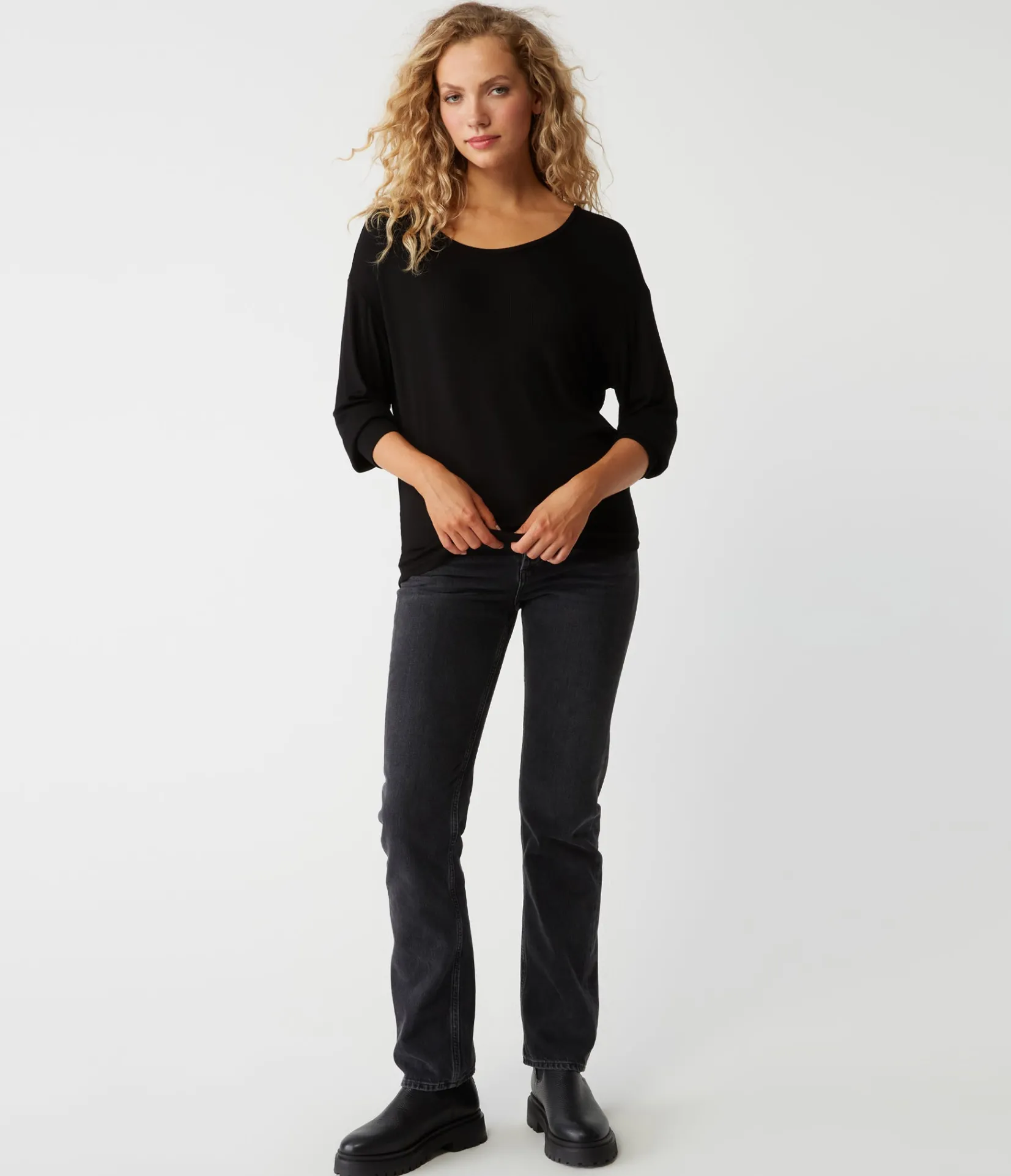 russo_relaxed_fit_top_10.webp Michael Stars Russo Relaxed Fit Top- T-Shirts