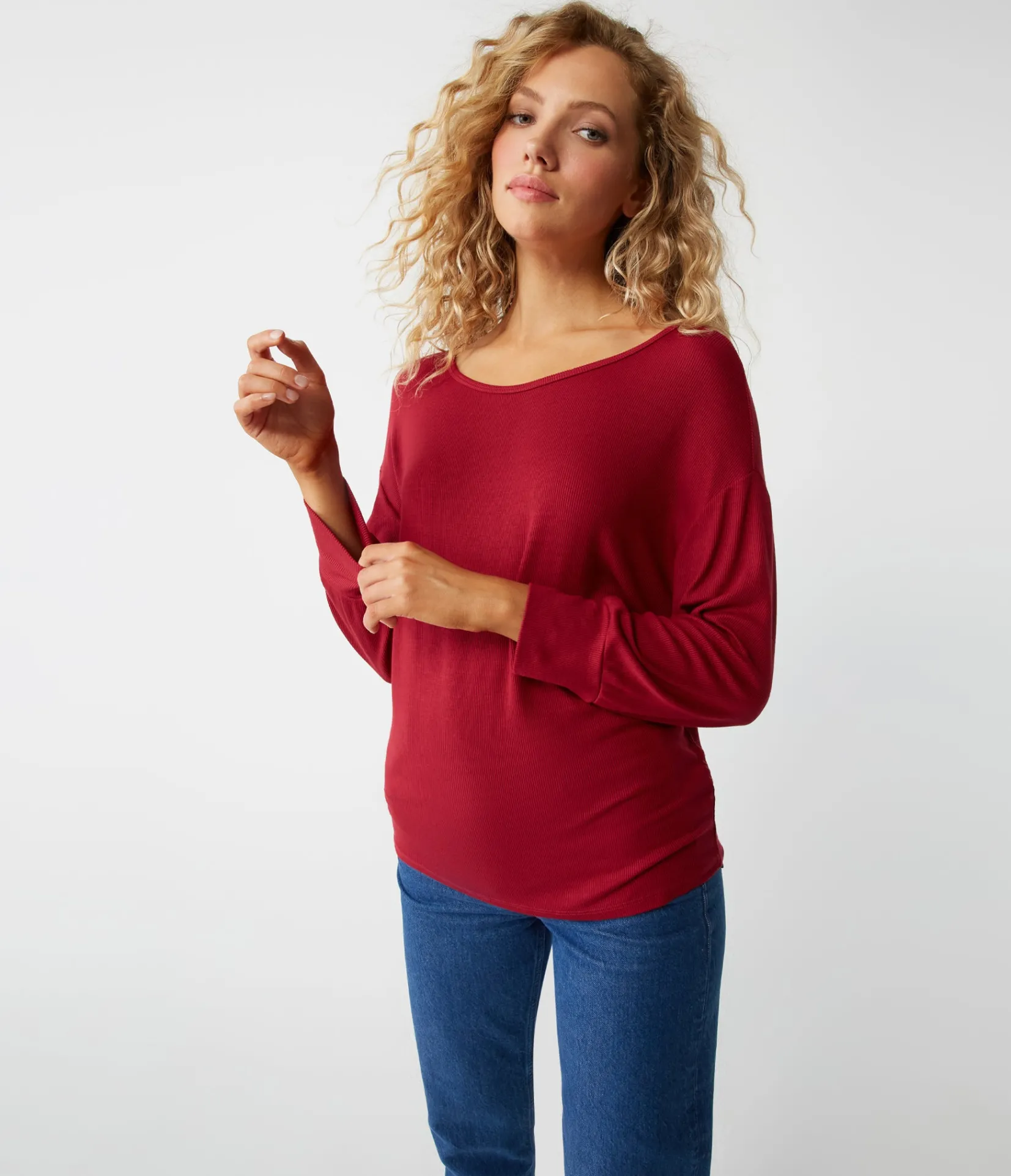 russo_relaxed_fit_top_13.webp Michael Stars Russo Relaxed Fit Top- T-Shirts