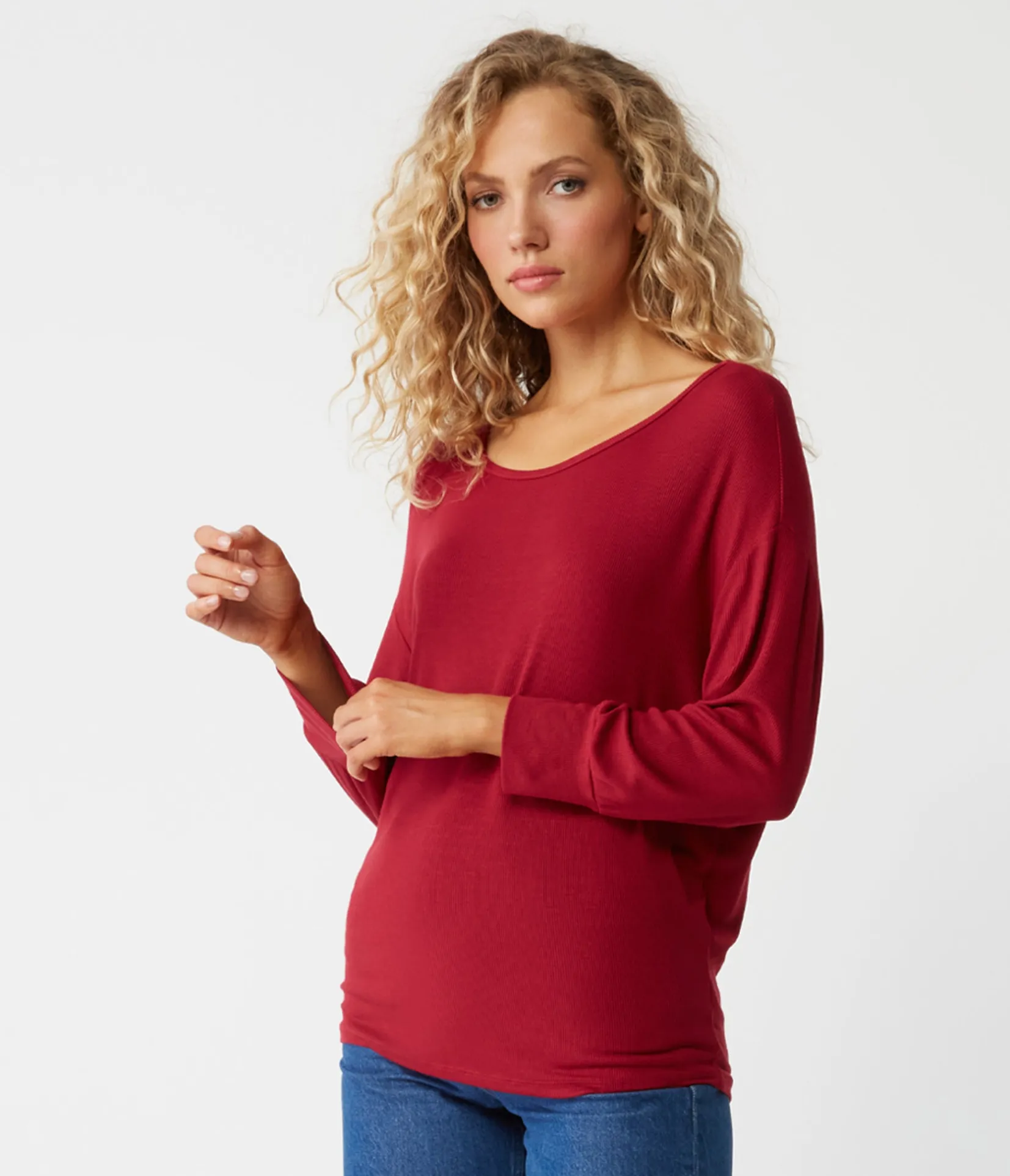 russo_relaxed_fit_top_14.webp Michael Stars Russo Relaxed Fit Top- T-Shirts