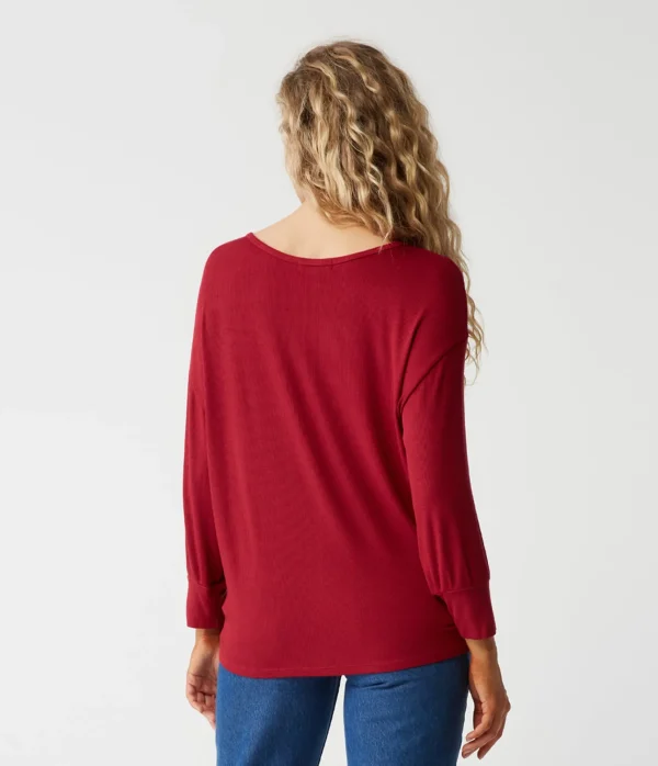 Michael Stars Russo Relaxed Fit Top- T-Shirts