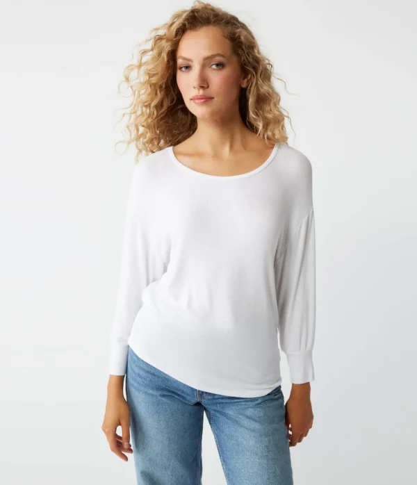 Michael Stars Russo Relaxed Fit Top- T-Shirts