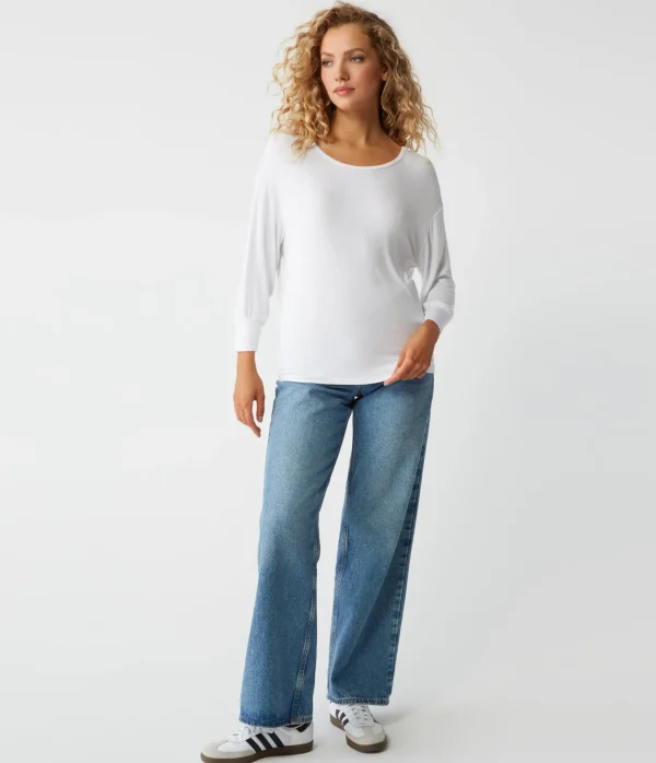 Michael Stars Russo Relaxed Fit Top- T-Shirts