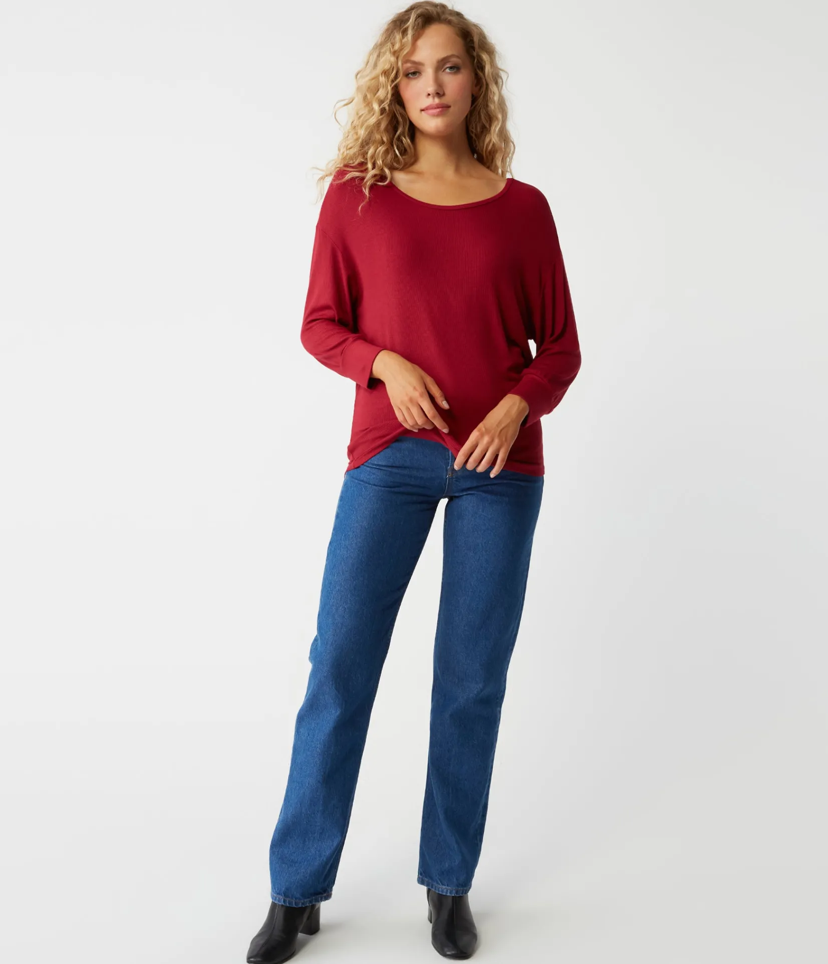 russo_relaxed_fit_top_8.webp Michael Stars Russo Relaxed Fit Top- T-Shirts