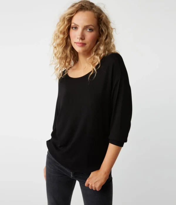 Michael Stars Russo Relaxed Fit Top- T-Shirts
